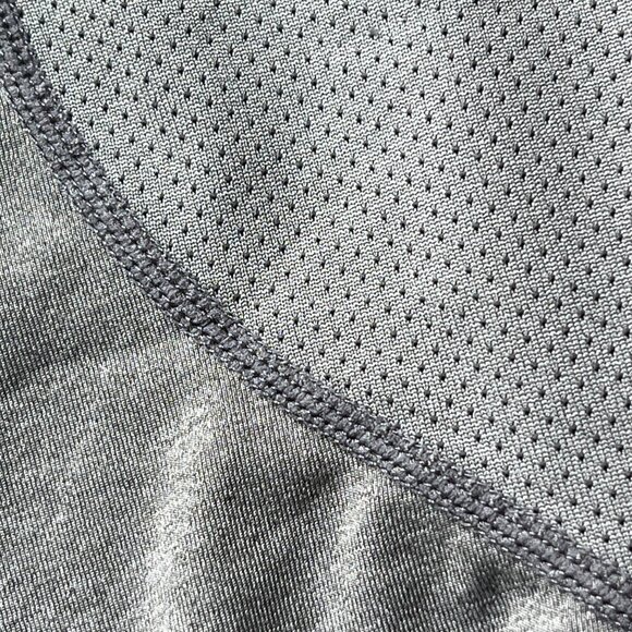 Nike Pro Combat Shirt Size Large Gray Dri Fit Vented Short Sleeve Active Sport - Picture 4 of 8